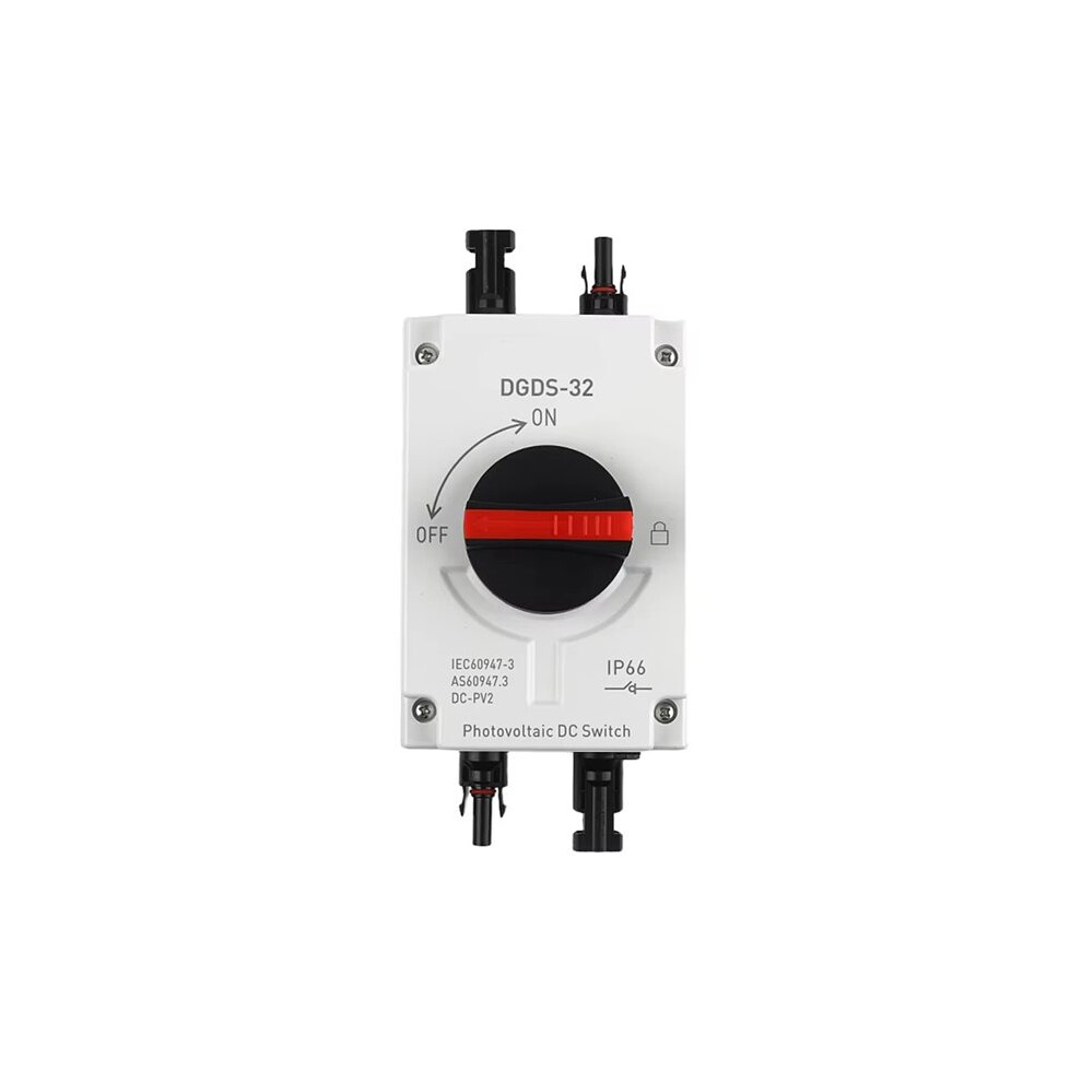 Pv Solar Disconnect 1200Vdc 32A Pv System Isolator Ip66 Waterproof 4713241320924