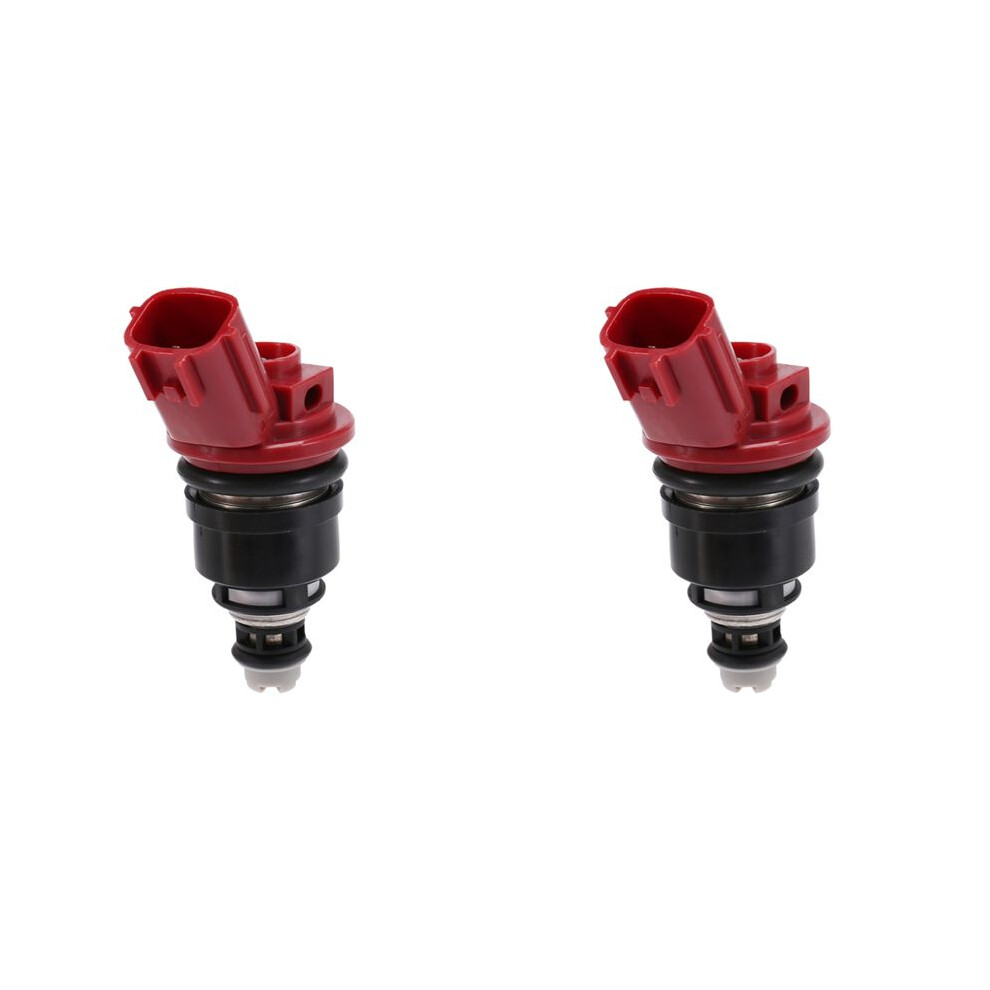 2X New Fuel Injector Nozzle 16600-96E01 For Altima Sentra Maxima Q45 J30 G20 1991-2001 Black 4712358160492
