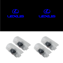 4 kpl LED-ovivalolamput Lexus ES GS GX LS LX RX -autoon, varjoa heijastavat tervetuliaisvalot, sininen, vaihto-osa