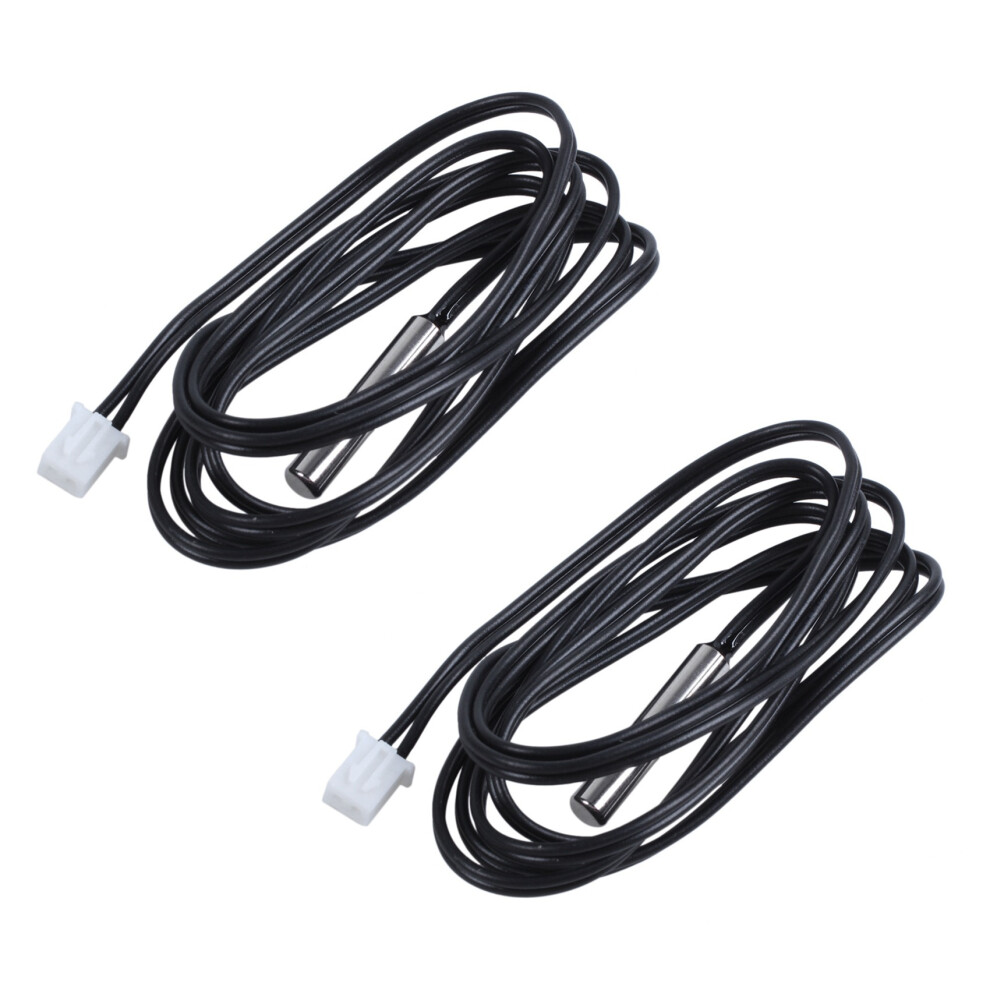 2X Ntc 10K Ohm Waterproof Digital Thermal Temperature Sensor Probe 1M 4712799320424