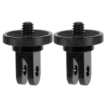 2X Adapter do MontażU Kamery Ekosystemu -Adapter Konwersji ¼-20 Systemu Mocowania -PełNe  Metal CNC z Aluminium-Zamontuj Kamerę Dowolnym