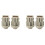 4pcs Side Lamp Light Bulb Holders 191941669A for T4 Transporter 1990 to 2003 Bulb Holder Base Socket Accessories 1