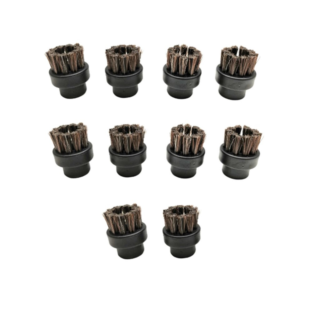 Small Horsehair Round Brush For Dupray Steam Cleaners Accessories Replacement Parts Steam Nozzle Brush 6034264397518