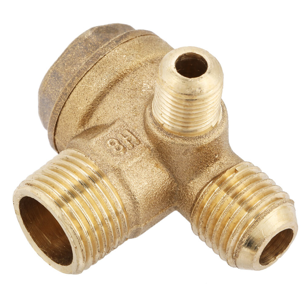 90 Degree Brass Air Compressor Check