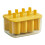 Stackable Ice Lolly Molds Set With Secures Lid Food-Yellow 1