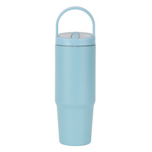 Stainless Steels Double Insulated Tumblers With-Sky Blue