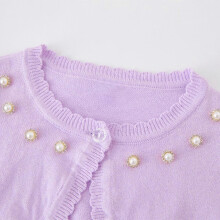 Girls Fashion Cardigan Sweater with Delicate Details - Button Long Sleeve Cover Up for Infants to Teens Girls Cardigan Sweater