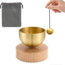 Mini Singing Bowl Handmade Cross-Border Aromatherapy Ornament Sound Therapy Meditation Decompression Essential Oil Aromatherapy Gift