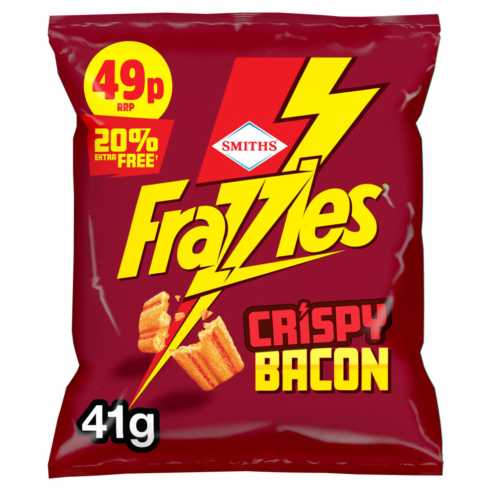 Frazzles Bacon Crisps Pmp 41G Rrp 49P (Case Of 30) Smiths
