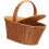 Rustics Design Rattan Basket With Closure And Strong Handles-1 1