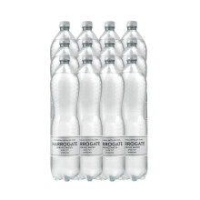 Harrogate Spring Bottled Water Sparkling 1.5l PET Silver Label/Cap