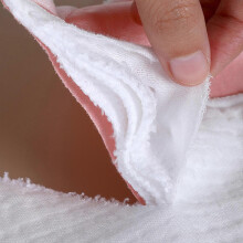 (XL) 3 Piece Washable Cotton Gauze Sanitary Pads Breathable Reusable Period Protective Hygiene Nursing Napkin for Women S