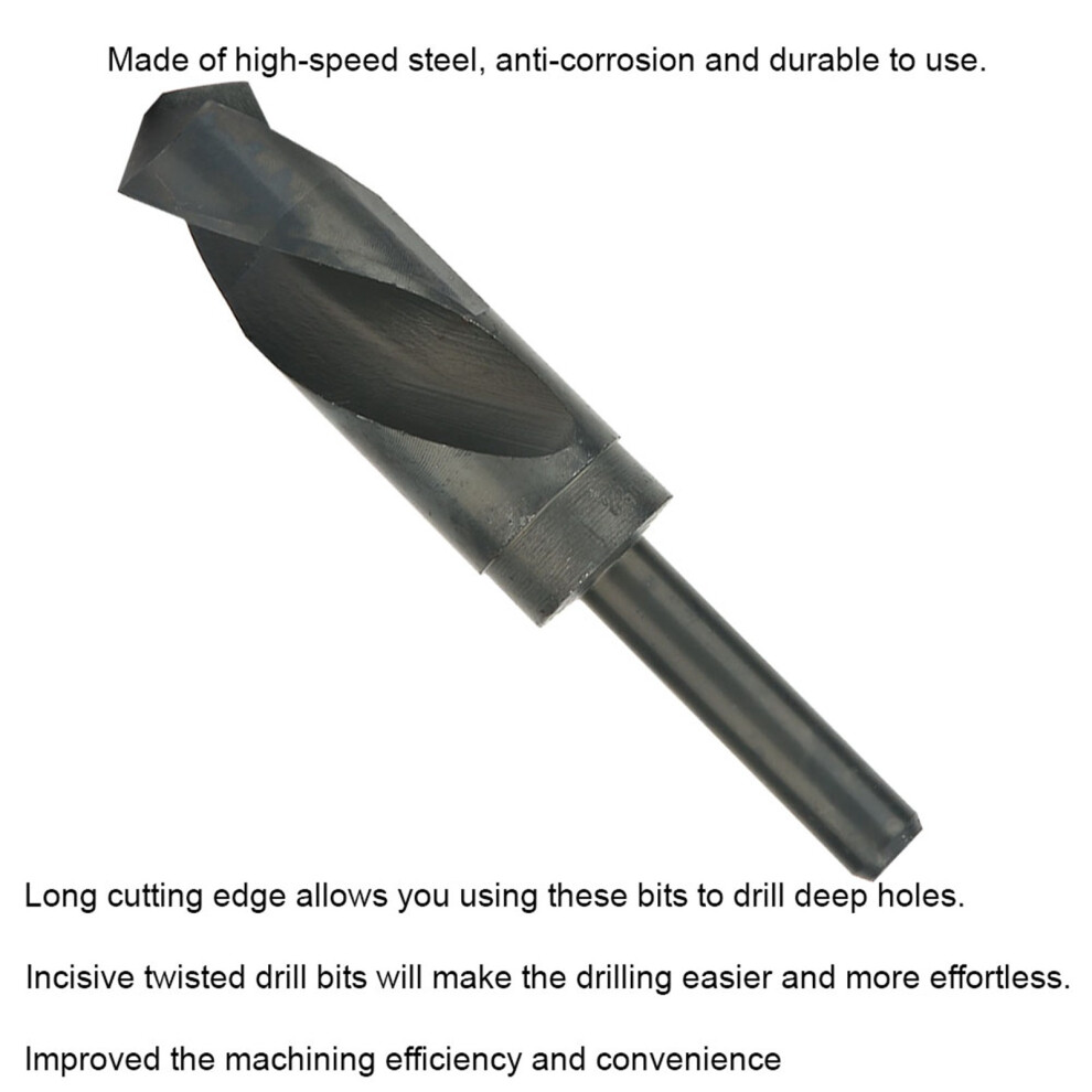4-Piece HSS Twist Drill Bit Kit 24.5/26/27/28mm