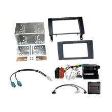 Kit 2-DIN compatible con Mercedes SLK(R171) 03/2004-03/2008 SWC/antena