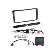 Kit 2-DIN compatible con Toyota Hilux (N25) 2011-2016 SWC/antena/USB/cámara