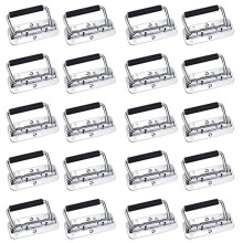 20Pcs 304 Stainless Steel Spring Handle Prop Box Tool Aluminum Box Handle Activity Handle Folding Industrial Handle