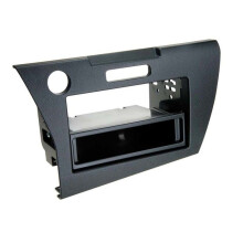 Adaptador de fachada 2-DIN con compartimento para Honda CRZ 2010 > negro