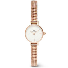 RELOJ DE MUJER DANIEL WELLINGTON Petite Mini Oro Rosa Acero Inoxidable 19mm DW00100744 + CAJA (zw523c)
