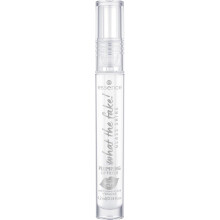 essence | What the Fake! Glass Shine Plumping Lip Filler | Clear Gloss with a High Shine Plumping Effect (01 | Oh So Glassy!
