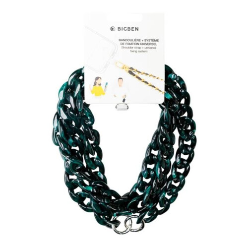 Bandoleira - BIGBEN CONNECTED - Universal - Nylon - Verde - Removível