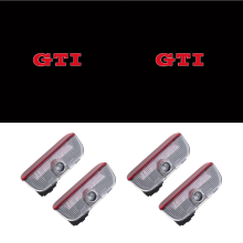 Canbus LED Türprojektor ohne Logo für VW Golf, Jetta, CC, Scirocco und Tiguan, rote Einstiegsbeleuchtung, Plug-and-Play, 4er-Set