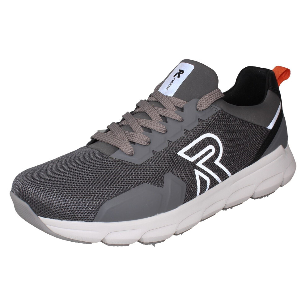 Rieker (Grey, Uk 9.5) Mens Revolution Casual Trainers 07802