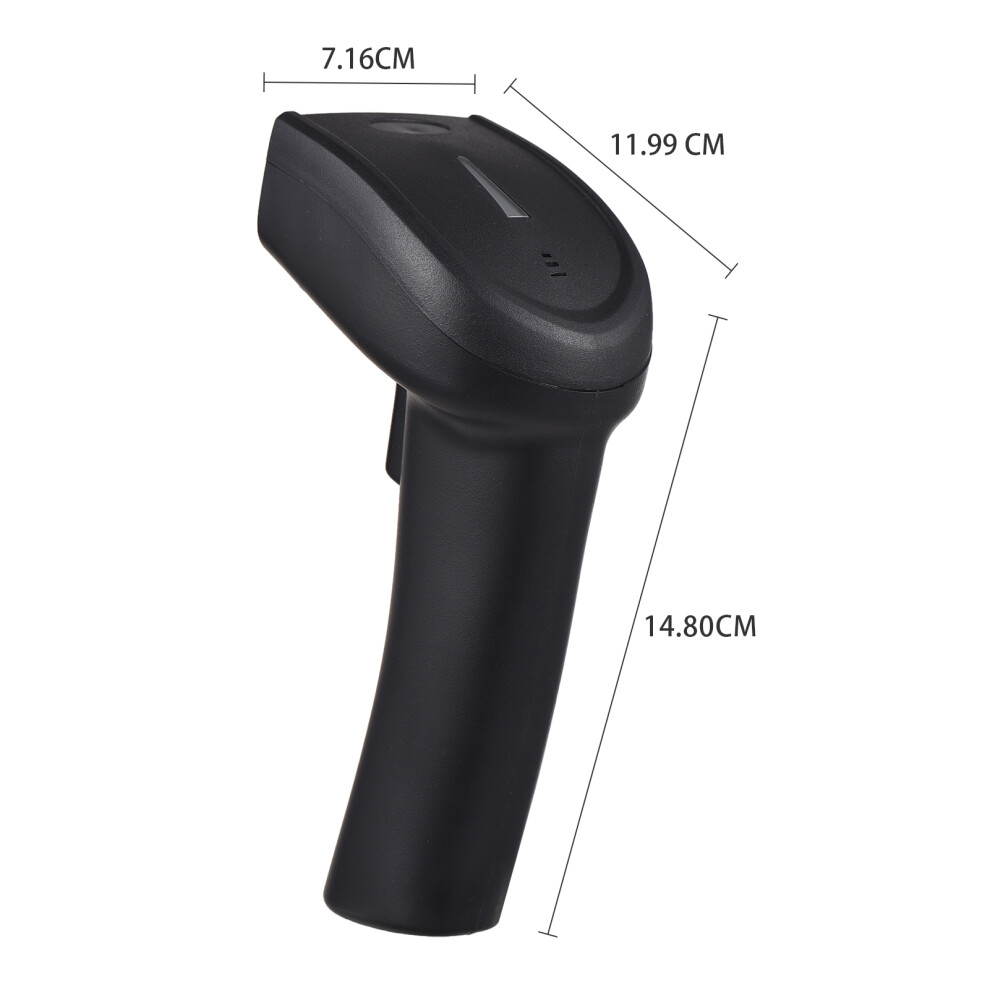 Wireless 2.4G Barcode Scanner 2D USB-C