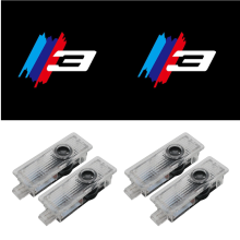 4er-Set Kompatibel mit BMW-Logoprojektor-Leuchten für 1er bis 7er Reihe, X1 bis X7 Reihe und M Reihe, Türbegrüßungs- und Ambientebeleuchtung