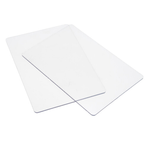 2 Pack Clear Cutting Pads for Embossing A5 2