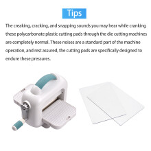 Standard Embossing Pads 22x15cm Clear Plastic