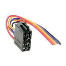 Adaptador de radio alimentación ISO > cables sueltos 15 cm