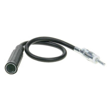 Extensión de antena DIN - 500 cm - Cable 5 m - Negro - Conectores DIN