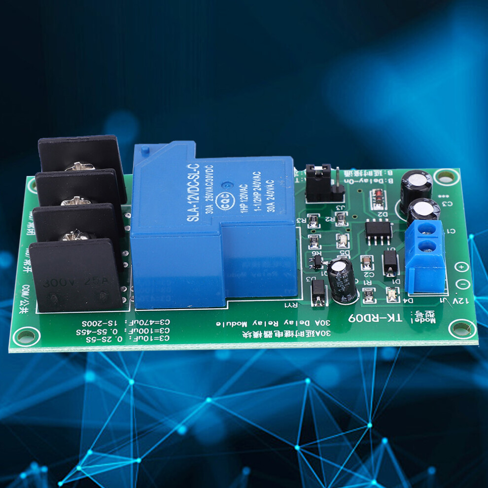 Delay Relay Module NE555 Timer Switch DC 12V