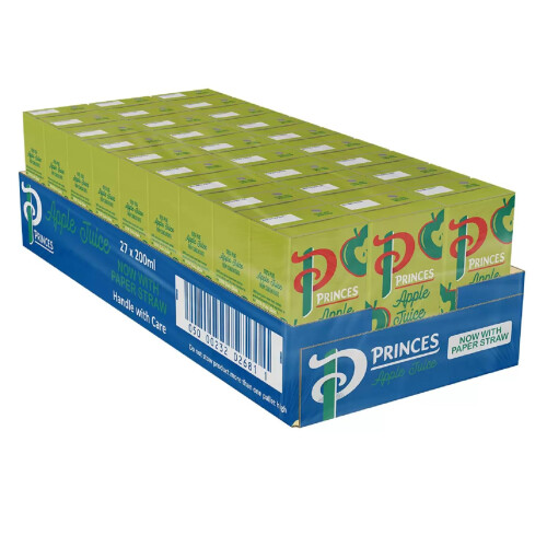 Princes Apple Juice, 27 x 200ml