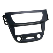 Adaptador de fachada 1-DIN compatible con Renault Megane III 2008 > negro