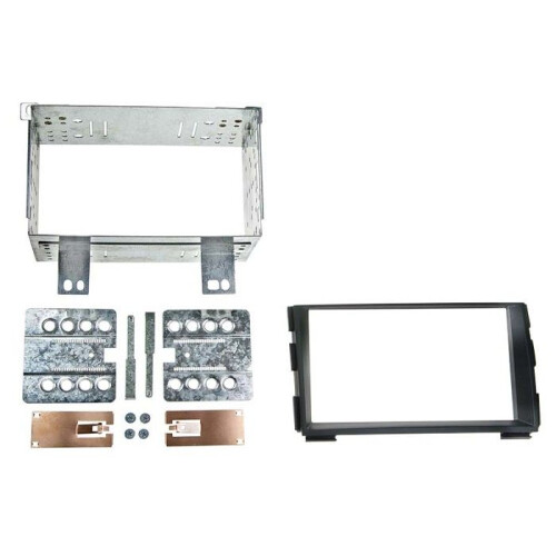 Adattatore per pannello 2-DIN per Kia cee'd 2009 > nero