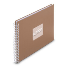 Album a spirale - Arte Fine - 36 x 32 cm - 50 pagine bianche - Carta strutturata
