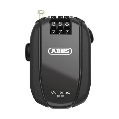Abus Antivol - Abus - Combiflex - Câble 125 cm - Code numérique 4 chiffres - Noir