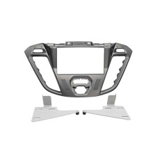 Adaptador de fachada 2-DIN para Ford Transit / Tourneo > gris phoenix