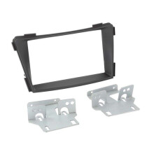 Adaptador de fachada 2-DIN para Hyundai I40 2011 > negro