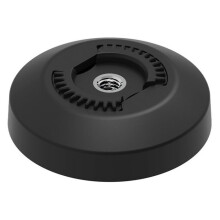 Base 360 rotonda - QUAD LOCK - QLP-360-CRS - Supporto compatto 2 fori - Coperchio anti-viti - Design elegante