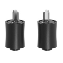 Bevestigingsplaten, schroefbaar, 2 stuks