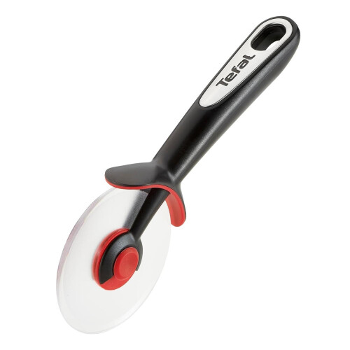 Tefal Tefal Ingenio Premium Pizza Cutter Non-Scratch Kitchen Tool Black and Red