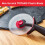 Tefal Tefal Ingenio Premium Pizza Cutter Non-Scratch Kitchen Tool Black and Red 4