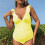 Soft Maternity Swimsuit Secure Fit Bikini Clothes-Lavender L 5