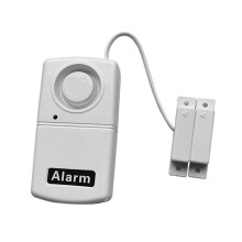 Einbruchalarm für Türen und Fenster, 120 DB, Hoher Dezibel-Salarm-Sensor, Batteriebetriebener Detektor, Tür-Magnetsystem