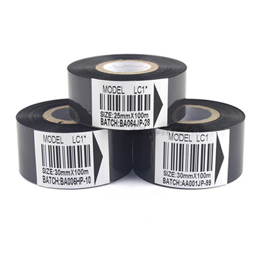 Durability 34.5um Thickness Ribbon Roll For-25mmx100m 1
