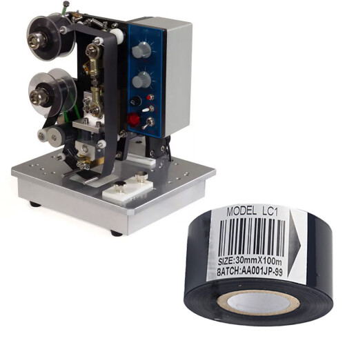 Durability 34.5um Thickness Ribbon Roll For-25mmx100m 2