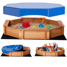 Arenero Infantil Bicolor 139.5 x 139.5 x 21.5 cm
