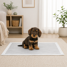 belviona Welpenunterlagen, saugstarke Hundeunterlagen mit Aktivkohle & Lockstoffen, auslaufsicher und geruchsneutral, 60x60 cm, 100 Stk.